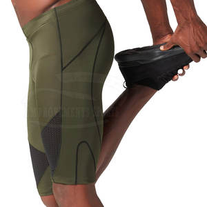 Short de compression personnalisé pour homme Vente en gros Short de compression à séchage rapide pour homme à prix réduit - Product Image 4