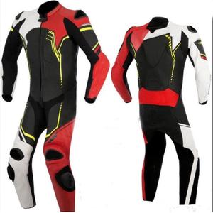 Custom Black <b>Red</b> Polyester/Nylon Breathable Unisex Motorbike Racing <b>Suit</b> - Product Image 1
