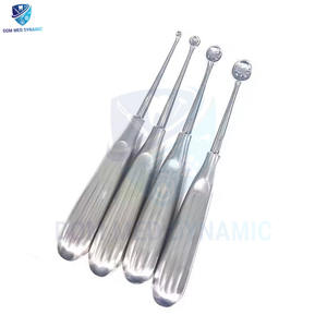 Cureta ósea de fusión espinal quirúrgica DMD de 17 cm e instrumento ortopédico de 20 cm, acero inoxidable de alta calidad, CE/ISO - Product Image 4