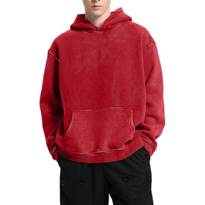 Venta al por mayor de alta calidad personalizado invierno sudaderas con capucha de los hombres de estilo único transpirable de lana de secado rápido respetuoso del medio ambiente mejor Material caliente - Product Image 5