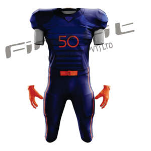 Haute professionnel unisexe jeunesse Fitness maillots de Football américain respirant Polyester uniformes de sport manches courtes grande taille - Product Image 2