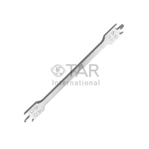 Support d'orthodontie dentaire Jauge de hauteur de positionnement Instruments médicaux Mèche 0.018 pour un placement précis du support orthodontique - Product Image 1