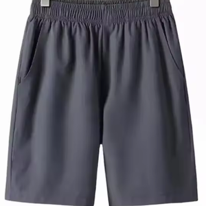 Short de sport personnalisable 100% polyester pour hommes motif léopard sublimé vêtements français d'été avec poches saison chaude - Product Image 4