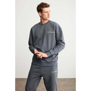 Sudadera Extra Grande para Hombre GRIMELANGE Rairok, Forrada de Felpa, Cómoda, Bordada - Product Image 5