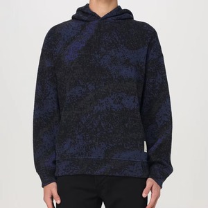 Sweat-shirts à capuche imprimés pour hommes grandes tailles, sur mesure, sublimation, écologiques, respirants, en polaire, polyester et coton - Product Image 2