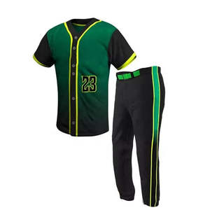 Uniformes de Béisbol Personalizables de Alta Calidad, Transpirables y de Secado Rápido para Equipos, Conjuntos Deportivos para Hombre, Tela 100% Poliéster, Personalizados - Product Image 5