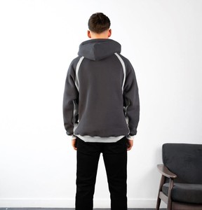 Buena calidad al mejor precio por mayor de manga larga hombres cómodos sudaderas con capucha Streetwear transpirable Sudadera con capucha para hombres - Product Image 2