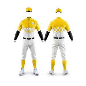 Camiseta de Béisbol con Logotipo Personalizado |   Uniforme de Béisbol con Logotipo y Números Personalizados |   Uniforme de Béisbol Transpirable de Poliéster - Product Image 2