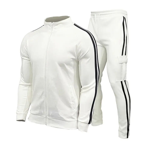 Lo último en sudaderas en blanco personalizadas para hombre, chándal OEM y ODM, chándales ajustados de gimnasio a la moda de alta calidad - Product Image 2
