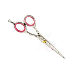 Tijeras de Peluquería Profesionales Personalizadas al por Mayor, Herramienta de Estilismo Afilada de Acero Inoxidable para Salón con Reposadactos Extraíble - Product Image 4