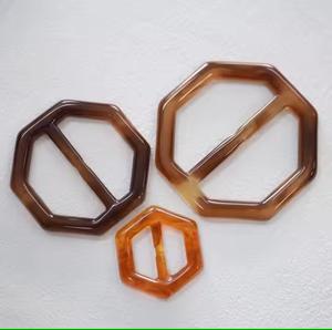 Customizable Various Coat <b>Toggle</b> Button Buffalo Horn Belt Buckle Eco-Friendly Polished Feature with Logo for Waist Belt - Product Image 3