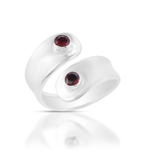 Hot Selling Wholesale High Quality Jewelry Garnet 925 Sterling <b>Silver</b> Daily Wear Handmade <b>Statement</b> <b>Ring</b> Unisex <b>Ring</b> - Product Image 1