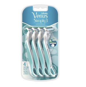 Gillette Venus Simply 3 Plus-Juego de Maquinilla de Afeitar Desechable 4 piezas - Product Image 1