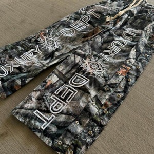 Pantalones Deportivos Holgados de Felpa Francesa con Doble Cintura, Bordado 3D, Apliques Vintage, Pedrería, 100% Algodón - Product Image 4