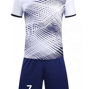 Venta al por mayor de alta calidad logotipo personalizado Francia camisetas de fútbol nuevo estilo hombres uniforme de fútbol mejor material - Product Image 5