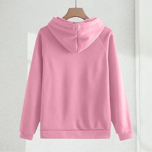 Nouveau 2025 Survêtement à capuche pour femme 100% coton de qualité professionnelle Taille et couleur personnalisées - Product Image 4