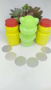 ฝาปิดขวดอลูมิเนียมแบบเหนี่ยวนำความร้อน OEM ODM จัดส่งรวดเร็ว ปิดผนึกแน่นสนิท เกรดอาหาร สำหรับขวดโหล ขายส่งฝาขวดและอุปกรณ์ปิดผนึก - Product Image 2