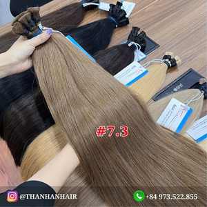 Listo Para Enviar Mejor Calidad Lujo Hueso Recto Granel Muchos Colores Extensiones de Cabello Humano - Product Image 4