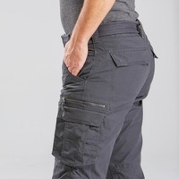 Pantalon cargo tactique pour homme, pantalon en toile tissée imperméable, décontracté, multi-poches, léger, respirant, jogging, grande taille pour homme