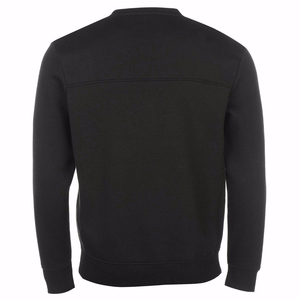 Sudadera con capucha delgada de alta calidad para hombre, Jersey de algodón negro, sudadera de lana, impresión personalizada, logotipo bordado para invierno Premium - Product Image 2