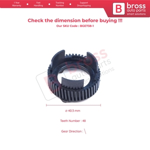 Engrenage de réparation du moteur de pliage du rétroviseur latéral gauche BGE738-1 pour Ram 1500 2017-2022 - Product Image 5
