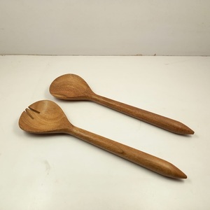Servidor de ensalada de madera de mango de calidad superior en servidor de ensalada de madera hecho a mano de nuevo diseño en precio al por mayor para cortar ensaladas - Product Image 3