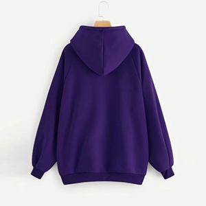 Suéter de gran tamaño, sudaderas con capucha de alta calidad para mujer, ropa de calle con estampado abullonado, sudadera de peso pesado 100% algodón, fabricante OEM 2025 - Product Image 2