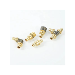 Raccords de tuyauterie en laiton à pression standard en gros, conformes aux normes ASTM F1807/ASTM F1960, tuyaux d'eau PEX, modèle de tête personnalisable - Product Image 3