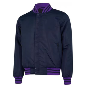 Vestes universitaires de baseball personnalisées à manches en cuir, respirantes, de haute qualité pour les hommes et les collèges - Product Image 2