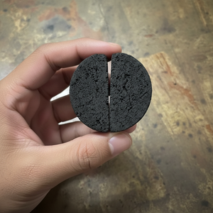 Briquettes de charbon de coco en forme de demi-lune pour Kaloud HMD Chicha Narguilé Haute chaleur Cendre blanche - Product Image 3