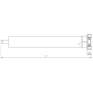 Tapparelle elettriche 230 V motorizzatore meccanico finecorsa con potenza a 50 Nm Pack 1 motori a corrente alternata - Product Image 4