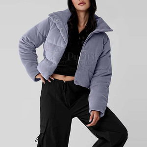 แจ็กเก็ตบุผ้าฝ้ายสำหรับผู้หญิงแจ็กเก็ตบุผ้าฝ้ายดีไซน์ล่าสุด - Product Image 1