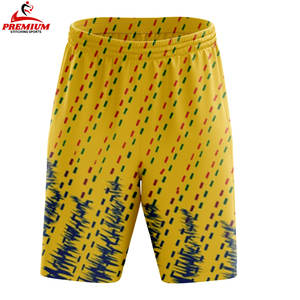 Shorts de basket-ball personnalisés, confortables, en polyester, pour hommes, sport, séchage rapide, impression par sublimation, logo, shorts en mesh - Product Image 1