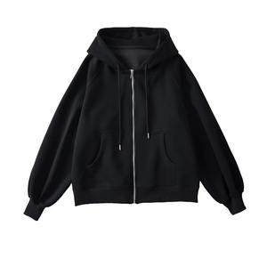 เสื้อมีฮู้ดซิปสำหรับผู้ชายและผู้หญิงเสื้อสเวตเตอร์ทรงหลวมมีกระเป๋าสองชั้นใหม่สำหรับฤดูหนาว2025 - Product Image 6