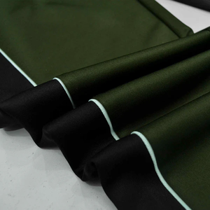 Survêtement d'entraînement à capuche d'hiver bicolore pour hommes Pantalon athlétique à manches longues Pantalon de sport élégant Utilisation quotidienne Taille élastique - Product Image 5