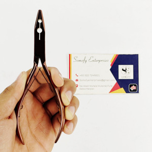 Pince d'extension de cheveux à micro-anneau de haute qualité avec emballage et logo personnalisés Outil d'extension de cheveux de meilleure qualité à des prix bon marché - Product Image 2