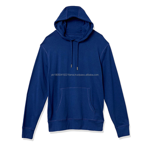 Pull-over en polaire pour homme, style classique uni, hiver 2026, respirant, vêtements de rue, sweat-shirts personnalisables, stock direct d'usine - Product Image 3