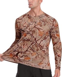 Sweat à capuche à manches longues imperméable, coupe-vent et respirant de haute qualité, chemise de pêche, fabrication personnalisée, camouflage tactique de combat, extérieur - Product Image 3