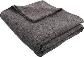 Mantas de lana Harshit International Navy 80% técnica de punto de lana usable portátil hogar Hotel viaje Camping Uso de invierno - Product Image 6