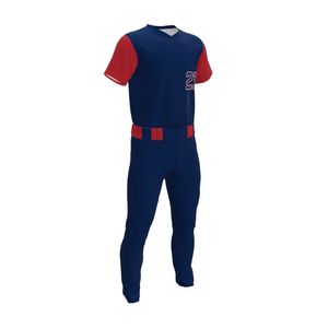 OEM ODM Tenue d'équipe professionnelle Maillot d'entraînement Pantalon évacuation de l'humidité Séchage rapide Respirant Ensembles d'uniformes de baseball - Product Image 5