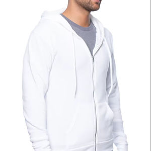 Personalizado Global Slim Hooded Fleece Hombre con blanco Bella + Canvas 3719 Hoodies Diseña tu propia sudadera personalizada - Product Image 1