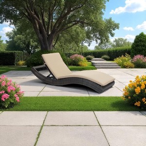 Ensemble de mobilier d'extérieur moderne fabriqué au Vietnam, best-seller, canapé de jardin, cadre en aluminium, osier, rotin, hôtels, chaises longues, 2025 - Product Image 5