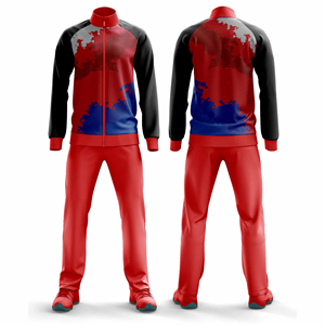 Vêtements de sport décontractés sur mesure en gros 2026, ensemble de survêtement, veste et pantalon, hommes, femmes, jeunes, vêtements d'équipe, tenue d'entraînement - Product Image 1