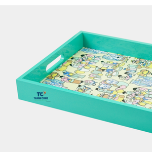 Plateau de boisson en laque MDF écologique de haute qualité avec des conceptions personnalisées pour un usage domestique - Product Image 2