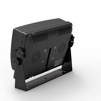 Monitor Portátil para Auto de 7 Pulgadas IPS AHD |   Admite entrada de cámara dual |   Pantalla Dividida Impermeable para Vehículos, para Camiones, Autobuses y Autocaravanas, con Cámara de Reversa