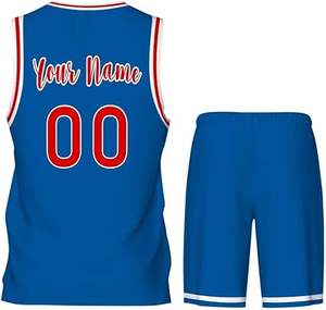 Maillots de basket-ball légers conçus sur mesure uniforme de couleur unie de haute qualité pour adultes Style unique et numéro de modèle-Nouveau - Product Image 5
