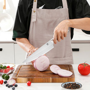 Cuchillo de Chef Profesional de 8 Pulgadas, Cuchillo de Cocina de Acero Inoxidable para Rebanar, Mango de Madera Pakka, Diseño Tradicional para Restaurantes y Regalos - Product Image 4