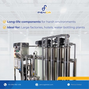 Máquina de Tratamiento de Agua a Escala Industrial Penca 1000L/H, Tecnología de Ósmosis Inversa, Plantas Comerciales de Embotellado de Agua con Motor - Product Image 2
