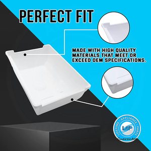 Nouveau bac à glaçons en plastique durable DA61-05300A compatible avec les réfrigérateurs domestiques Samsung - Product Image 2