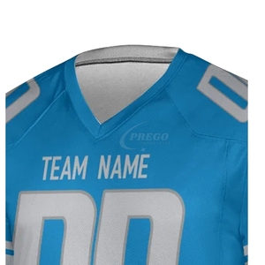 เสื้อฟุตบอลอเมริกันขายดี |   เสื้อยืดแขนสั้นพิมพ์ลายตามสั่ง |   ชุดกีฬาคุณภาพสูงระบายอากาศได้ดี |   ขายส่งแบบ OEM - Product Image 4